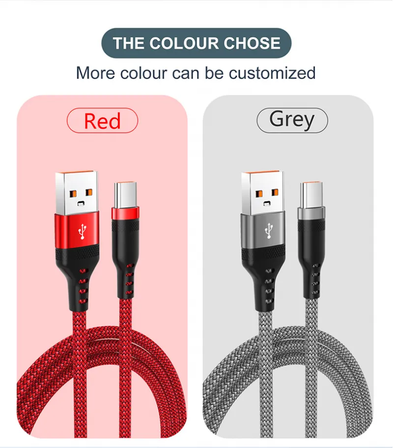 6A Extended USB TYPE-C Cable Braided Data Cable for Samsung Huawei Xiaomi Switch Sony PS5 TYPE-C 8m 5m 3m 2m 1.5m 1m Cable 6A Extended USB TYPE-C Cable Braided Data Cable for Samsung Huawei Xiaomi Switch Sony PS5 TYPE-C 8m 5m 3m 2m 1.5m 1m Cable