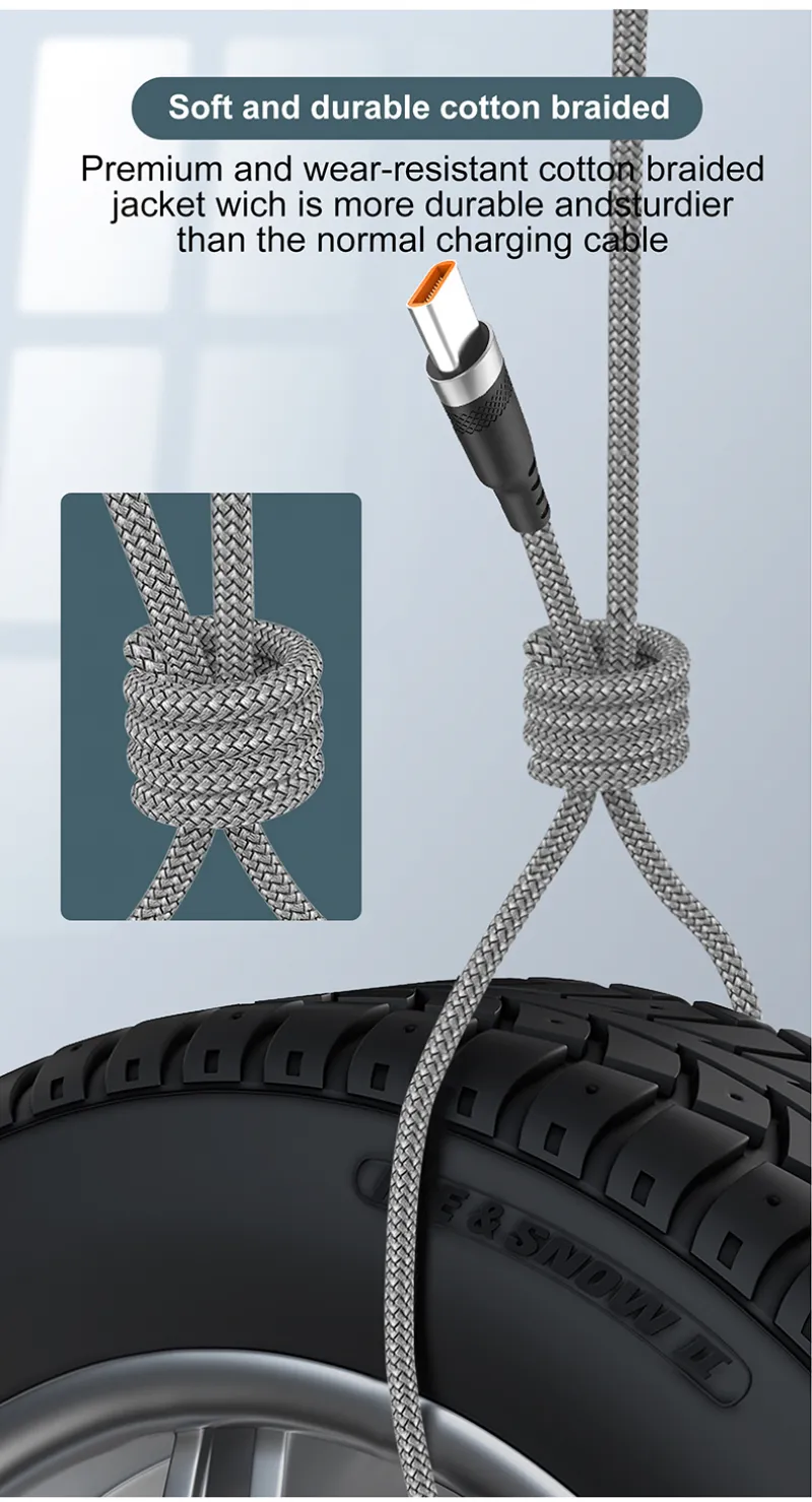 6A Extended USB TYPE-C Cable Braided Data Cable for Samsung Huawei Xiaomi Switch Sony PS5 TYPE-C 8m 5m 3m 2m 1.5m 1m Cable 6A Extended USB TYPE-C Cable Braided Data Cable for Samsung Huawei Xiaomi Switch Sony PS5 TYPE-C 8m 5m 3m 2m 1.5m 1m Cable