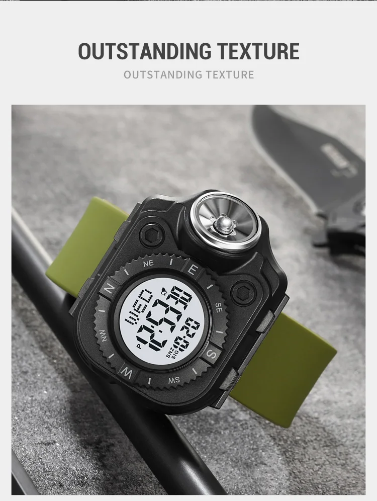 SKMEI Creative LED Flashlight Countdown Sport Watches Men Back Light Display Digital Wristwatch Waterproof Alarm Stopwatch Clock SKMEI Creative LED Flashlight Countdown Sport Watches Men Back Light Display Digital Wristwatch Waterproof Alarm Stopwatch Clock