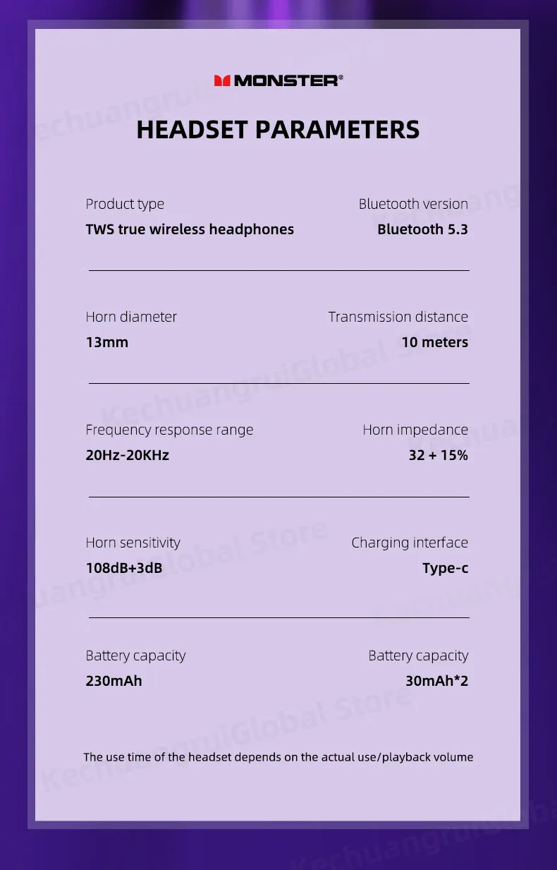 Original Monster XKT15 Wireless Bluetooth 5.3 Earphones TWS Gaming Earbuds RGB Flip Cover Design Headset Low latency 2023 New