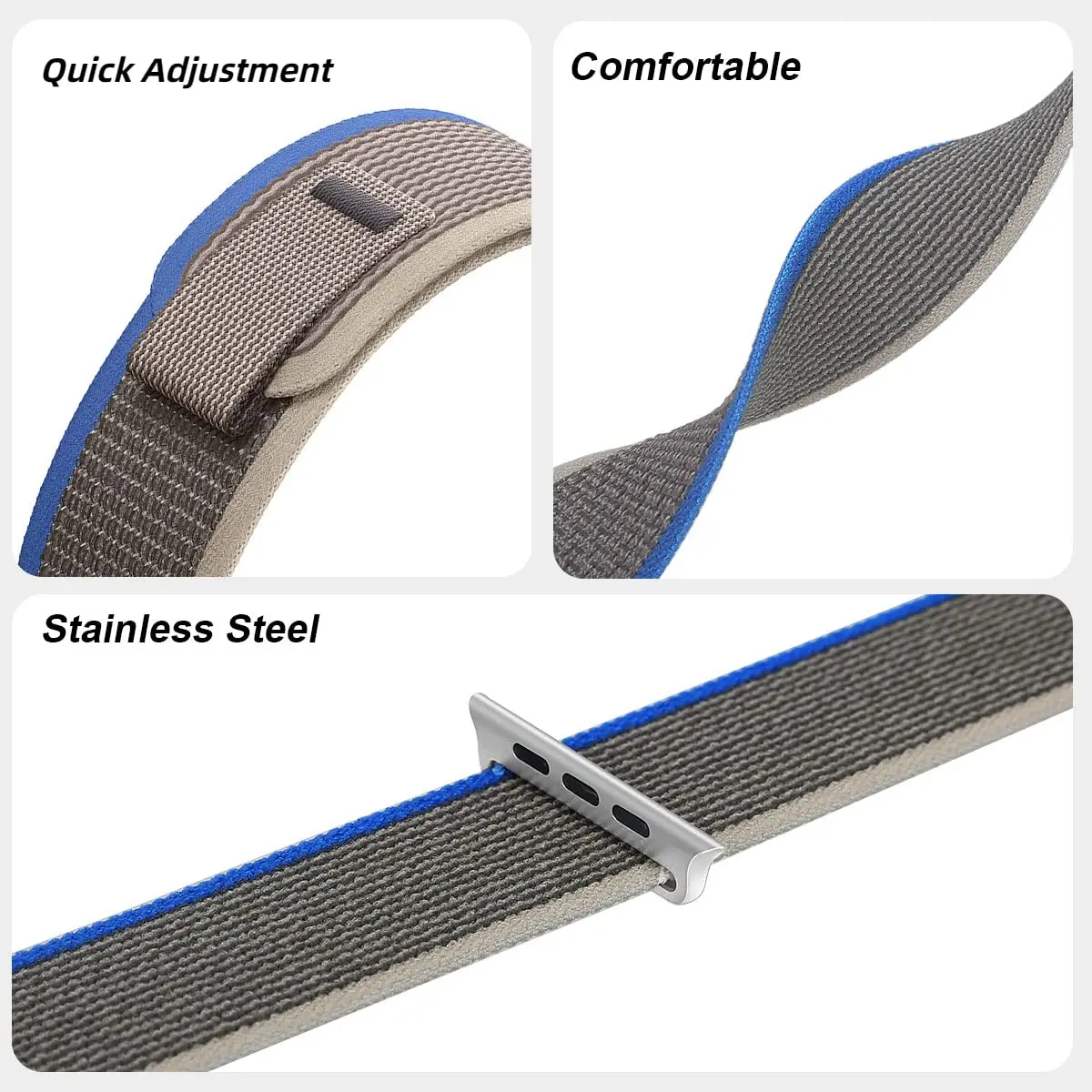 Trail loop for Apple watch Ultra 2 band 49mm 44mm 45mm 40mm 41mm 38mm 42mm 45 44 mm bracelet iWatch series 8 9 7 6 5 3 se strap Trail loop for Apple watch Ultra 2 band 49mm 44mm 45mm 40mm 41mm 38mm 42mm 45 44 mm bracelet iWatch series 8 9 7 6 5 3 se strap