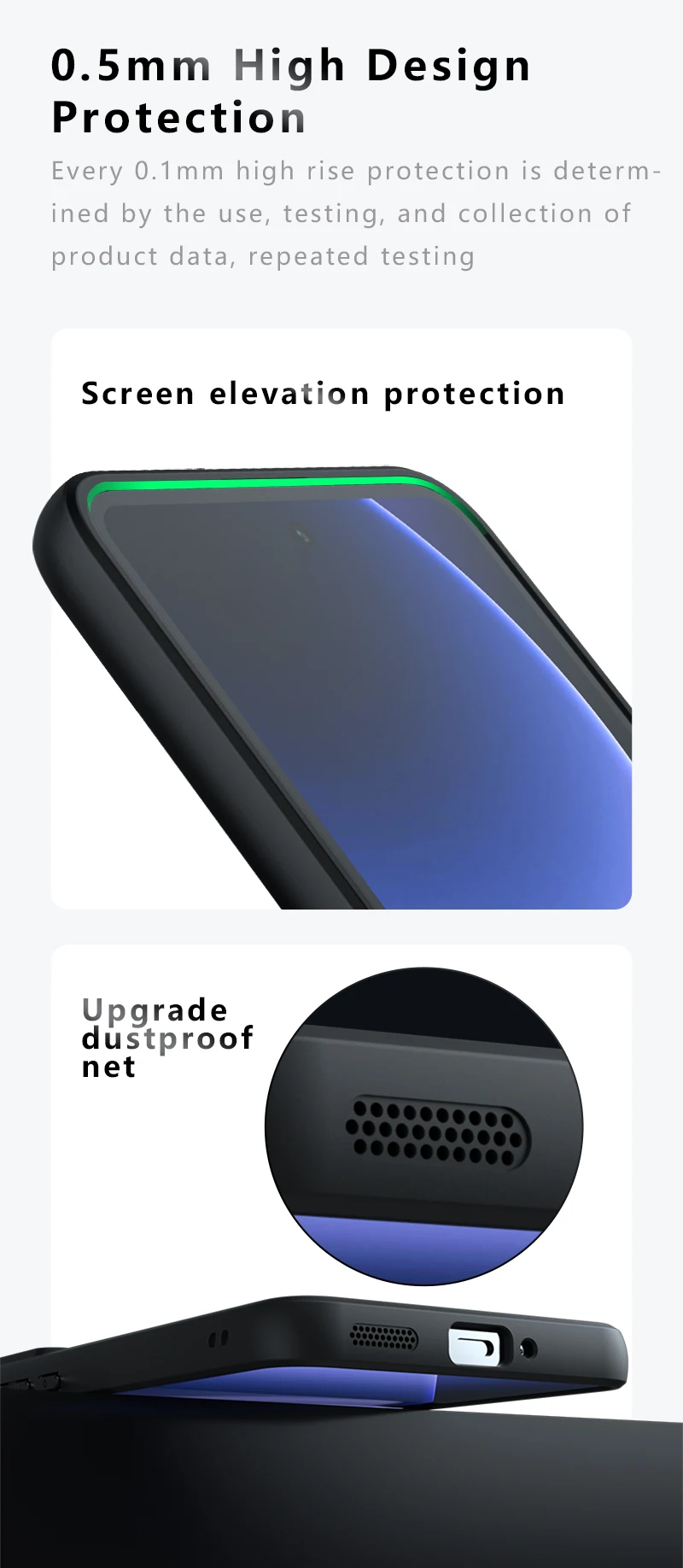 Protective Case for Xiaomi 13T Pro Shockproof Shell for Xiaomi 13T 5G Soft TPU Anti Drop Full Back Cover Case